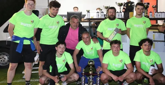 photo  l’équipe myfit13 vainqueur du tournoi.  &copy;  beaumont sports athlétiques 