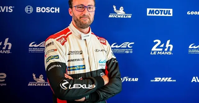 photo  arnold robin sera au volant d’une lexus.  &copy;  photo le maine libre - yvon loué 