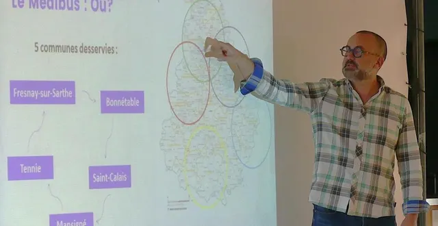 photo  le médibus, une solution momentanée pour lutter face au manque de médecins.   &copy;  le maine libre 