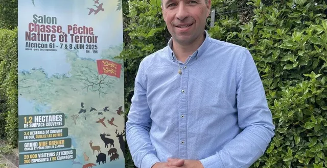 photo  emmanuel olivier finance lui-même le salon chasse, pêche, nature et terroir d’alençon. il espère inscrire l’événement dans le temps et l’ouvrir au grand public.  &copy;  ouest-france 