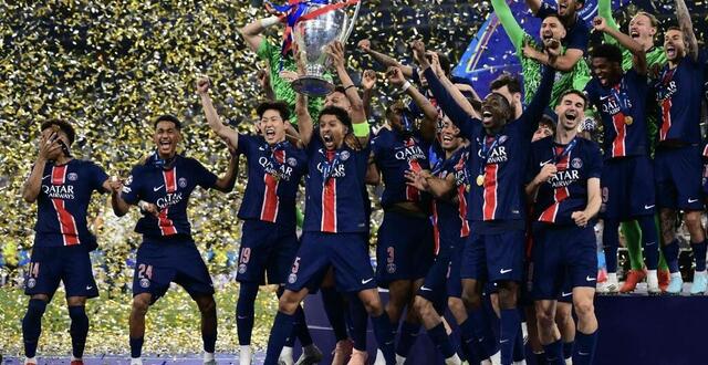photo le paris saint-germain a remporté sa première ligue des champions face à l’inter milan. © marco bertorello / afp