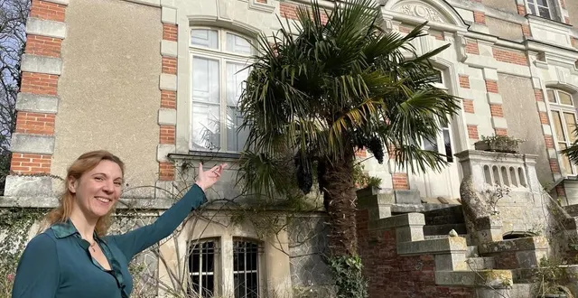 photo  virginie de bodinat accueillera en juillet au château de villeneuve où elle a récemment créé un tiers-lieu culturel.  &copy;  archives le maine libre 