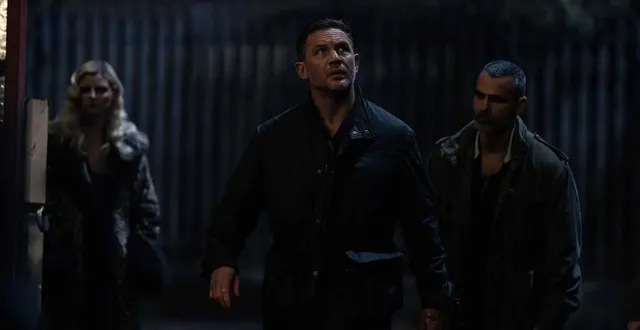 photo  « mobland » avec tom hardy.  &copy;  paramount + 