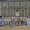 photo  le mercredi 21 mai 2025, dom kemlin, le père abbé de l’abbaye de solesmes, a accueilli les abbés et les abbesses de la congrégation de solesmes venus du monde entier. 
