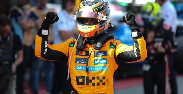 photo oscar piastri vainqueur du grand prix d’espagne, dimanche 1er juin. © getty images via afp