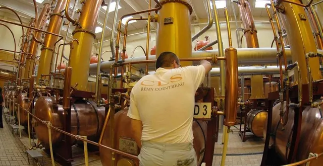 photo  la liqueur cointreau est fabriquée à saint-barthélemy-d’anjou (maine-et-loire).  &copy;  archives ouest-france 