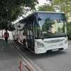photo  à alençon (orne), un arrêt de bus provisoire a été installé rue du comte-roederer. 