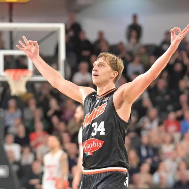 photo auteurs de 23 points à 7 sur 8 à 3 pts, le manceau david dileo a été d’une adresse exceptionnelle en demi-finale de coupe de france de basket face à monaco.  ©  archives guillaume marie