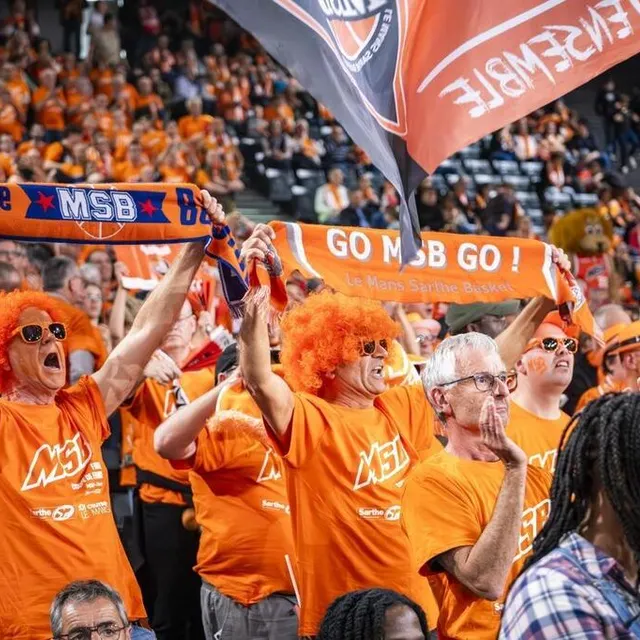photo malgré le soutien de nombreux supporteurs « tangos », le msb est passé à côté de sa finale de coupe de france à l’accor arena de paris.  ©  dominique breugnot/ouest-france