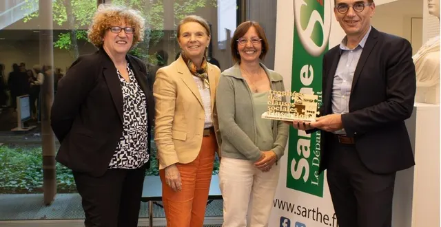 photo  la communauté de communes maine cœur de sarthe a remporté le trophée des clauses sociales d’insertion 2023-2025.  &copy;  ouest-france 
