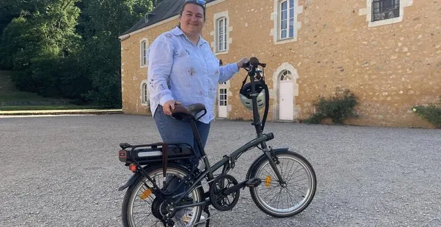 photo  aurélie bertin a lancé « dans le guidon de gaston », un podcast sur le patrimoine.  &copy;  le maine libre 