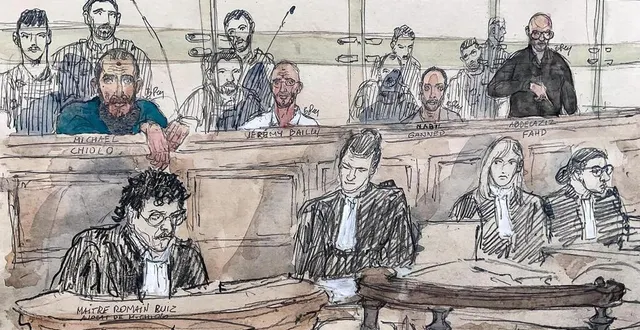 photo  les coaccusés de michael chiolo nient.  &copy;  afp 