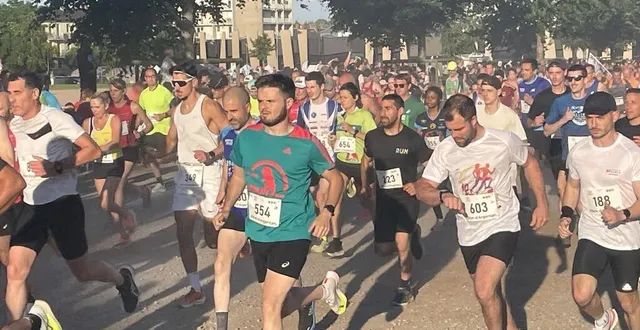photo  le départ des 10 km d’argentan (ici en 2024) aura lieu vendredi à 20 h 30.  &copy;  archives ouest-france 
