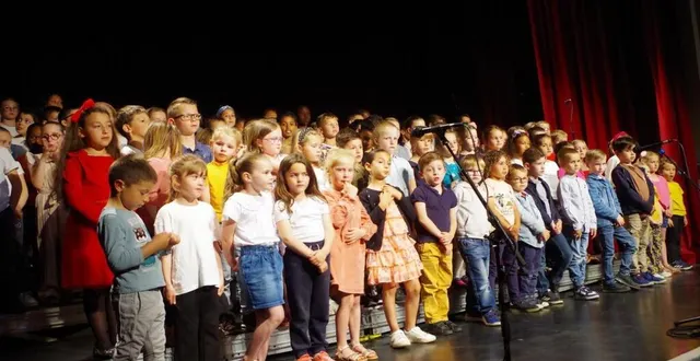 photo  le concert est un moment attendu par les enfants et leur famille.  &copy;  le maine libre 