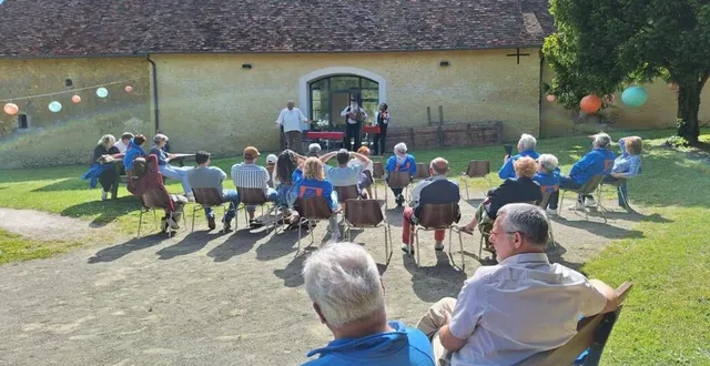 photo  pour cet anniversaire, les organisateurs avaient invité l’association heulà.  &copy;  ouest-france 