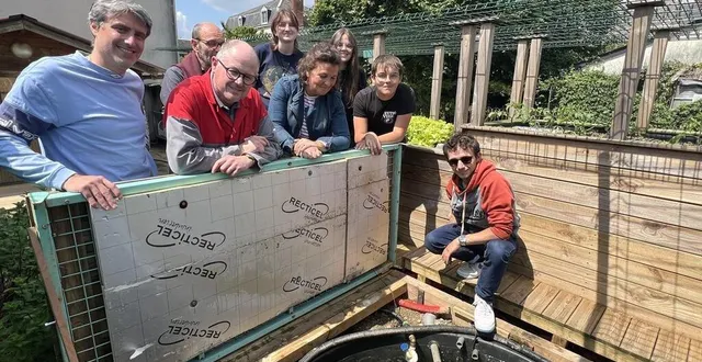 photo  la ferté-bernard, le 22 mai 2025. le système d’aquaponie a été mis en place il y a trois ans au lycée robert-garnier de la ferté-bernard par christophe lamy et ses élèves.  &copy;  le maine libre 