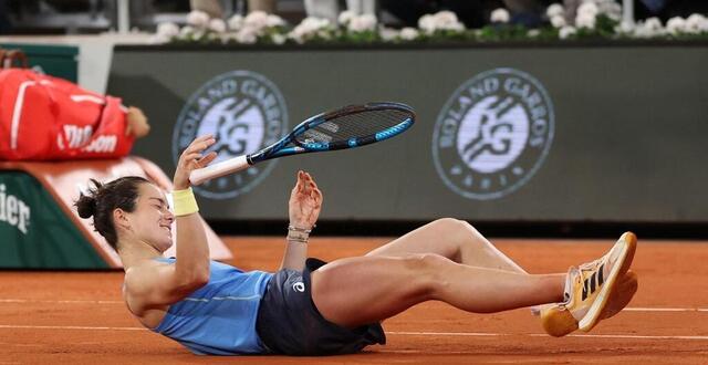 photo loïs boisson a de nouveau créé l’exploit en quarts de finale de roland-garros. © julian finney / afp