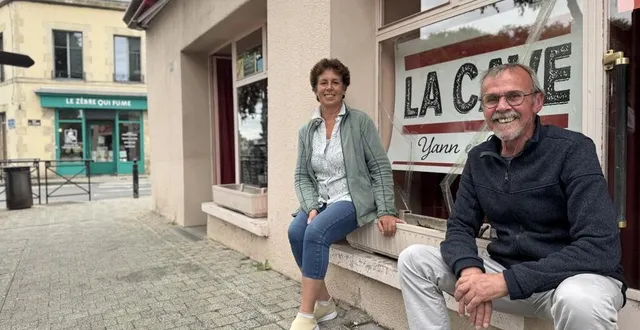 photo  véronique et yann moreau ferment leur bar d’alençon (orne), jeudi 12 juin 2025.  &copy;  ouest-france 