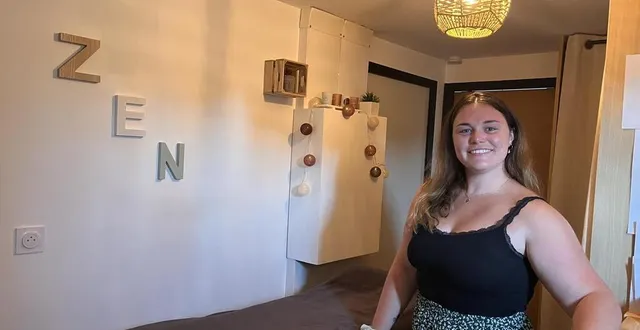 photo  élise chantepie a ouvert son salon de massage, le cocon d’élise, à thorée-les-pins en avril dernier  &copy;  ouest-france. 