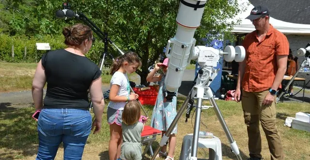 photo  les jeunes pourront se livrer à l’observation du soleil  &copy;  maison des chasseurs 