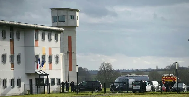 photo  l’attentat a eu lieu le 5 mars 2025 à la prison de condé-sur-sarthe, dans l’orne.  &copy;  ouest-france 