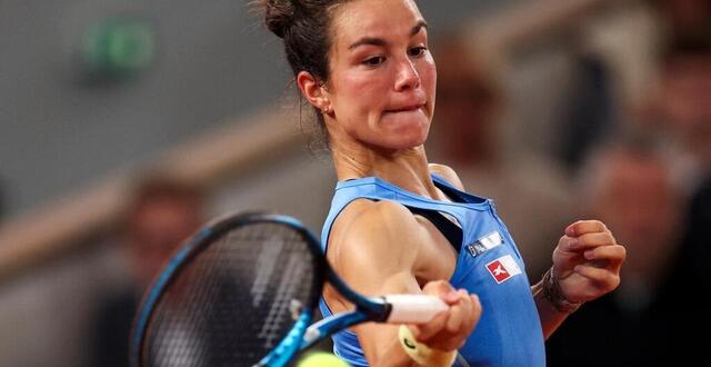 photo loïs boisson a fait une demande de wild-card à wimbledon. © alain jocard / afp