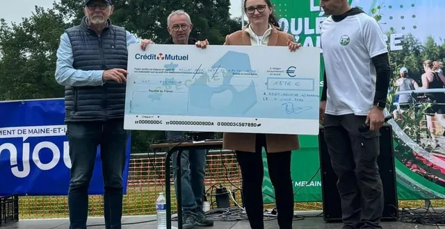 photo  lors de la troisième édition, c’est un chèque de 1 276 € qui avait été remis à l’association sos prema 49 qui vient en aide aux enfants prématurés. pour cette quatrième édition, c’est l’association marie-noëlle qui sera destinataire d’une partie des bénéfices.  &copy;  archives ouest-france 