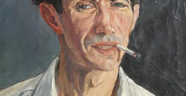 photo  un autoportrait de guy montis (1918-1976).  &copy;  ouest-france 