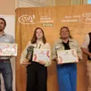 photo léo coutant, cécile carré, laurence haton et antoine rouaud ont été récompensés lors de la remise des diplômes des
