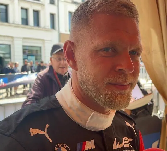 photo l’ancien pilote de formule kevin magnussen.  ©  ouest-france