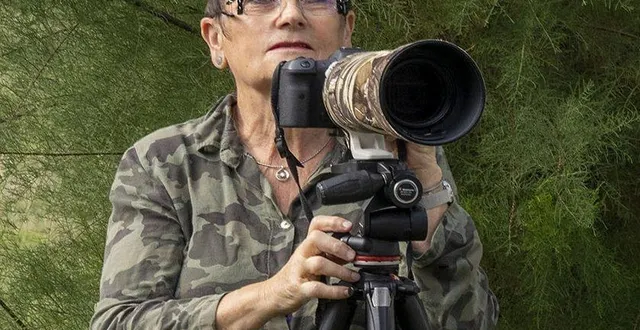 photo  véronique lepoureau, présidente du club photo depuis trois années.  &copy;  ouest-france 