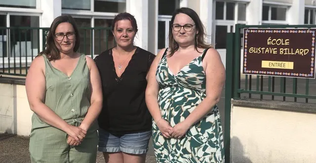 photo  mélanie, emy et agnès alertent sur une situation de harcèlement scolaire au sein de l’école primaire gustave-billard, à saint-michel-de-chavaignes (sarthe).  &copy;  le maine libre 