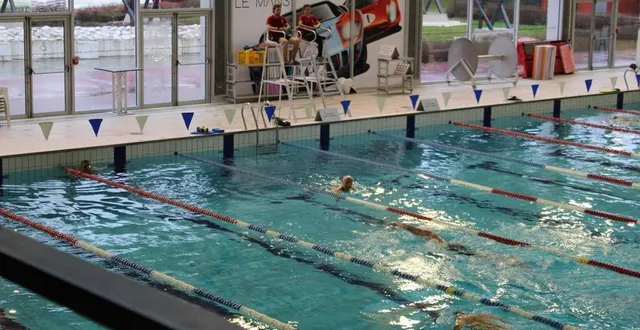 photo  le centre aquatique des atlantides est en fête ce samedi 7 juin 2025.  &copy;  le maine libre 