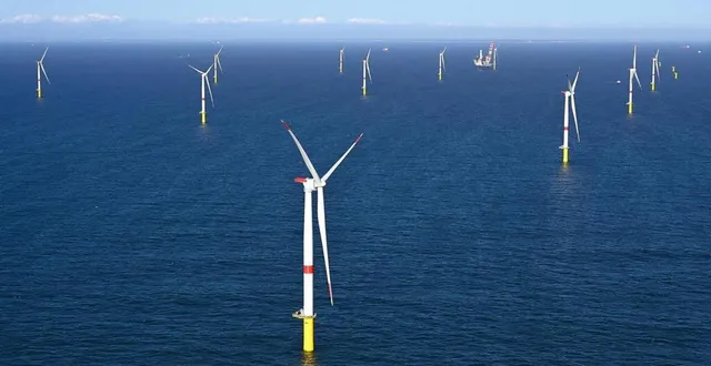 photo  le parc éolien au large de saint-nazaire. la filière est en attente de réponse sur la programmation pluriannuelle de l’énergie.  &copy;  franck dubray / ouest france 