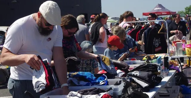 photo  plusieurs vide-greniers sont organisés en maine-et-loire, ce dimanche 8 juin 2025.  &copy;  archives ouest-france 