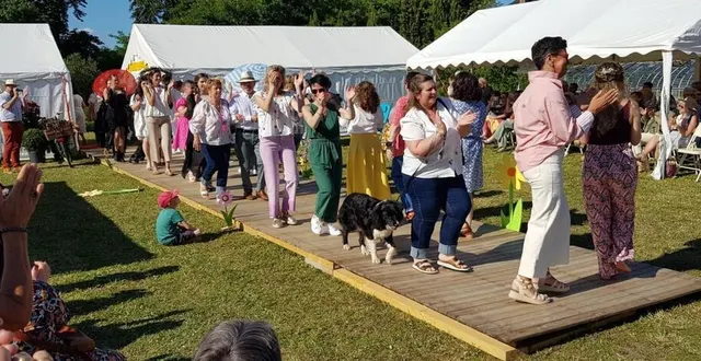 photo  les commerçants, artisans et industriels du pays intercommunal bonnétablien ont mis en place cette présentation de diverses collections (printemps et été 2025)  &copy;  ouest-france 