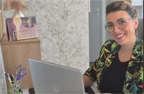 photo  angélique desmares s’occupe de la location des biens en courte durée.  &copy;  le maine libre 