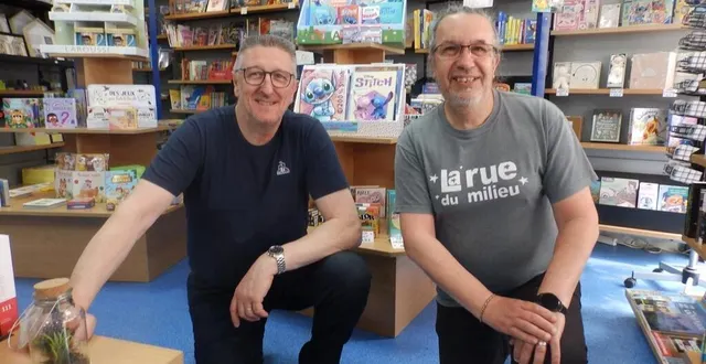 photo  angelo nodalé (à gauche) pour candé avenir entreprises, et marc weissenbacher pour l’association jacques-monnot, ont uni leur volonté pour relancer la fête de la musique.  &copy;  co 