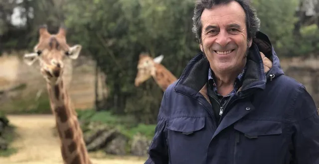 photo  pierre gay, co-fondateur du bioparc de doué-la-fontaine, ici en 2023.  &copy;  archives ouest-france 