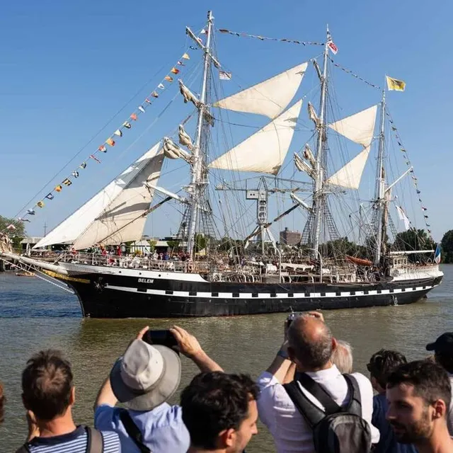 Le « Bélem », sera parmi les 48 bateaux à la parade maritime à Caen. Jean-Félix Fayolle photo le « bélem », sera parmi les 48 bateaux à la parade maritime à caen. © jean-félix fayolle