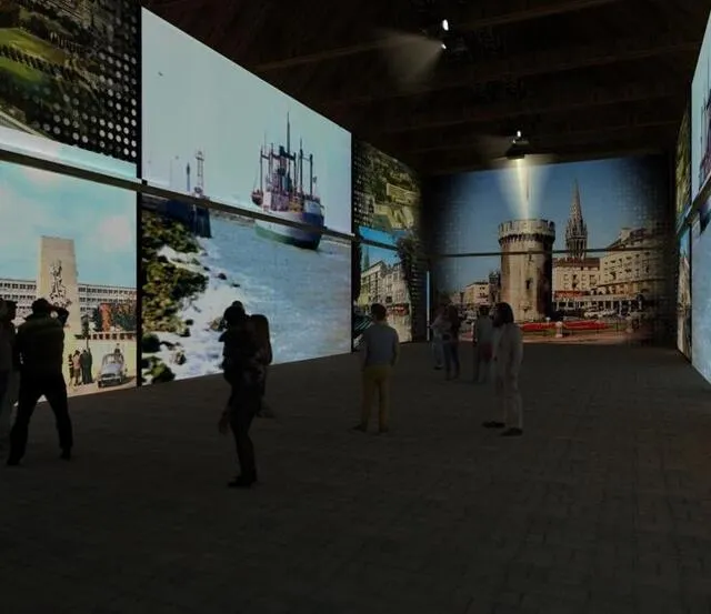 Spectacle immersif sur les 1 000 ans de Caen. Tempora photo spectacle immersif sur les 1 000 ans de caen. © tempora