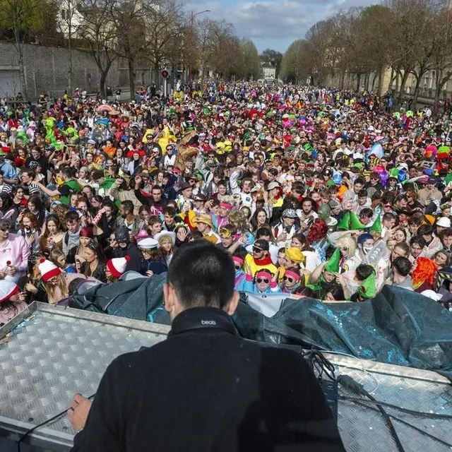 30000 participants étaient au Carnaval étudiant de Caen en 2024. Mathieu Pattier / Ouest France photo 30000 participants étaient au carnaval étudiant de caen en 2024. © mathieu pattier / ouest france