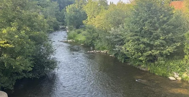 photo  le corps d’un homme a été retrouvé dans la rivière sarthe.  &copy;  ouest-france 