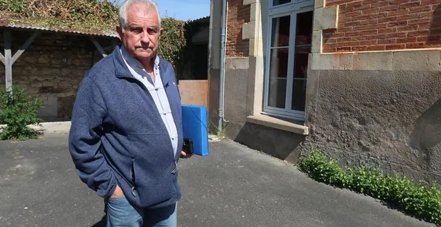 photo  beaufort, le 20 mai 2025. propriétaire de trois logements sociaux à deux pas du centre-ville de beaufort-en-anjou, laurent boumier est en conflit avec l’une de ses locataires.  &copy;  co - agathe le nueff 