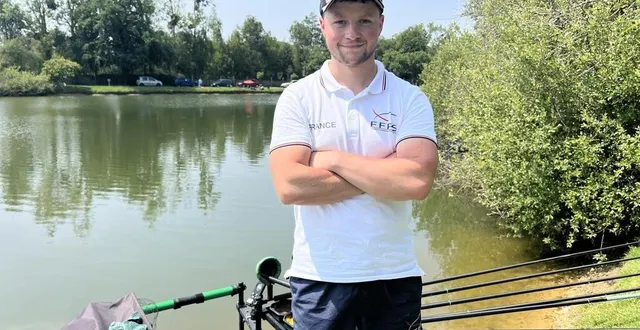 photo  mathéo rousseau fait partie de l’équipe de france u25 de pêche au coup.  &copy;  ouest-france 