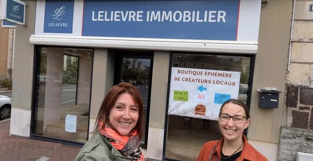 photo  julie ras et philippine carcenat, créatrices de l’association escale artisanale.   &copy;  le maine libre 