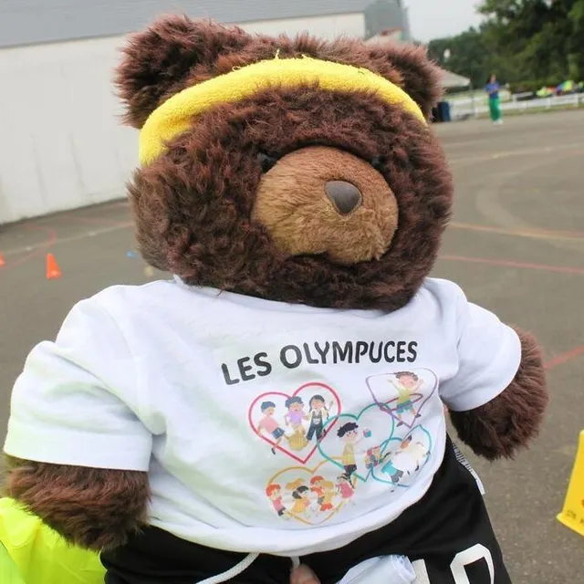 photo les olympuces ont même leur petite mascotte désormais.  ©  ouest-france