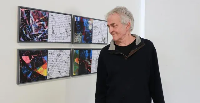 photo  patrick rocard est l’un des sept artistes ayant travaillé avec des personnes d’envol et autres partenaires pour créer l’exposition métamorphose.  &copy;  ouest-france 