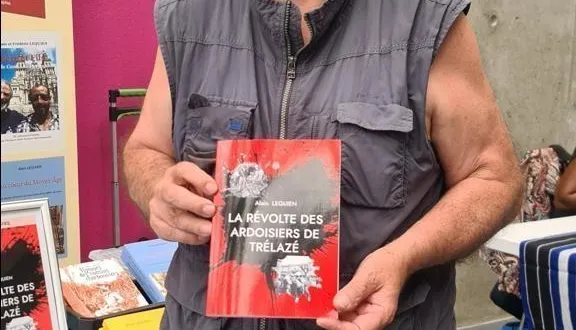 photo  alain marc lequien vient de publier « la révolte des ardoisiers de trélazé ».  &copy;  co 
