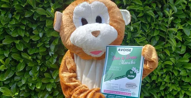 photo  caramel, la mascotte de l'association avoise en fête est impatient de vous rencontrer pour la 4ème édition du bric-à-brac et son marché sous le thème bien-être et énergies.  &copy;  ouest-france 